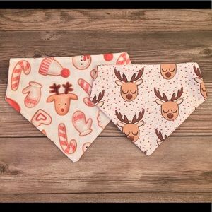 Oh Deer | Reversible Dog Bandana, Over the Collar